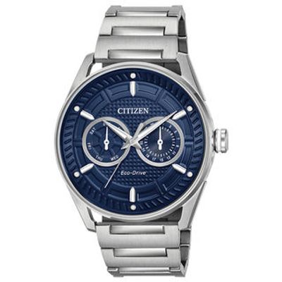 Men's Drive from Citizen Eco-Drive® Watch with Blue Dial (Model: BU4020-52L)|Peoples Jewellers