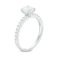 CT. T.W. Diamond Engagement Ring in 14K White Gold|Peoples Jewellers