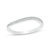 Convertibilities 0.10 CT. T.W. Diamond Interlocking Loops Three-in-One Ring in Sterling Silver|Peoples Jewellers