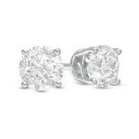 CT. T.W. Diamond Solitaire Stud Earrings in 14K Gold|Peoples Jewellers