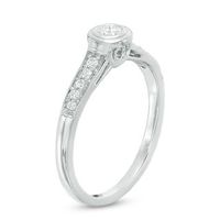 0.18 CT. T.W. Diamond Promise Ring in 10K White Gold|Peoples Jewellers