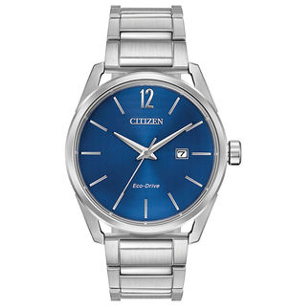 Men's Drive from Citizen Eco-Drive® Watch with Blue Dial (Model: BM7410-51L)|Peoples Jewellers