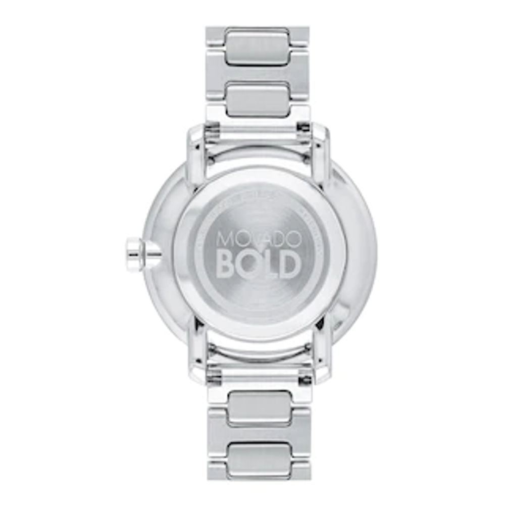 Ladies' Movado Bold® Sugar Watch with Silver-Tone Dial (Model: 3600501)|Peoples Jewellers