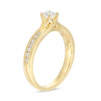 0.50 CT. T.W. Diamond Bypass Engagement Ring in 14K Gold|Peoples Jewellers