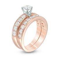 2.00 CT. T.W. Diamond Bridal Set in 14K Rose Gold|Peoples Jewellers