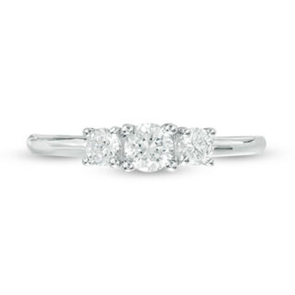 0.45 CT. T.W. Diamond Three Stone Engagement Ring in 10K Gold|Peoples Jewellers