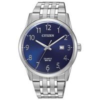Men's Citizen Quartz Watch with Blue Dial (Model: BI5000-52L)|Peoples Jewellers