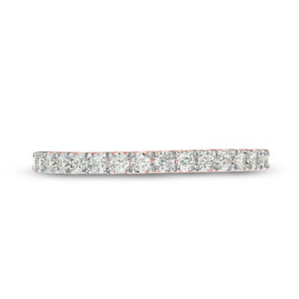 0.37 CT. T.W. Diamond Wedding Band in 10K Rose Gold|Peoples Jewellers