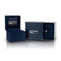 Enchanted Disney Men's 0.50 CT. T.W. Diamond Five Stone Crown Wedding Band in 14K White Gold|Peoples Jewellers