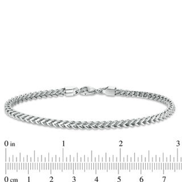 Peoples Men's Curb Chain Bracelet in Sterling Silver - 9.0