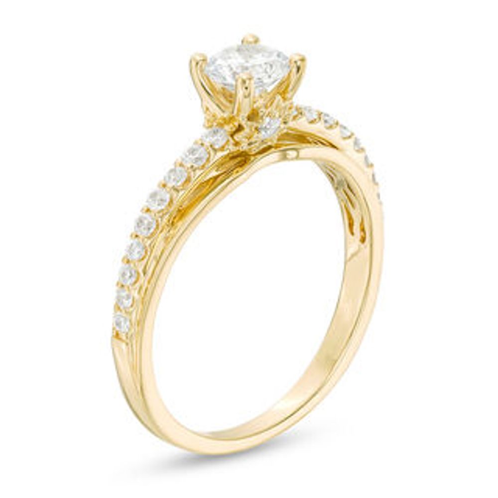 Peoples 100-Year Anniversary CT. T.W. Certified Canadian Diamond Engagement Ring in 14K Gold (I/I1)|Peoples Jewellers