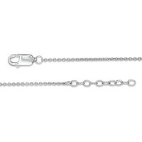 0.067 CT. T.W. Diamond Heart Outline Anklet in Sterling Silver - 10"|Peoples Jewellers