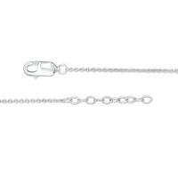 0.04 CT. T.W. Diamond Clover Outline Anklet in Sterling Silver and 10K Rose Gold - 10"|Peoples Jewellers