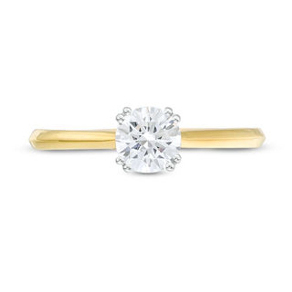 0.58 CT. Diamond Double Prong Solitaire Engagement Ring in 14K Gold (I/I2)|Peoples Jewellers