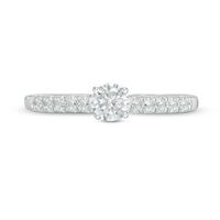 0.60 CT. T.W. Certified Canadian Diamond Engagement Ring in 14K White Gold (I/I1)|Peoples Jewellers