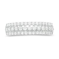 0.45 CT. T.W. Diamond Multi-Row Band in 10K Gold|Peoples Jewellers