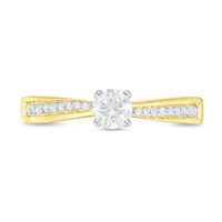 0.29 CT. T.W. Diamond Engagement Ring in 10K Gold|Peoples Jewellers