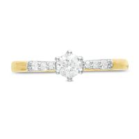 0.29 CT. T.W. Diamond Engagement Ring in 10K Gold|Peoples Jewellers