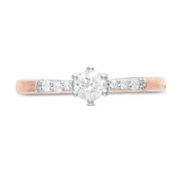 0.29 CT. T.W. Diamond Engagement Ring in 10K Rose Gold|Peoples Jewellers