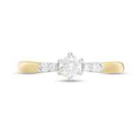 0.29 CT. T.W. Diamond Engagement Ring in 10K Gold|Peoples Jewellers