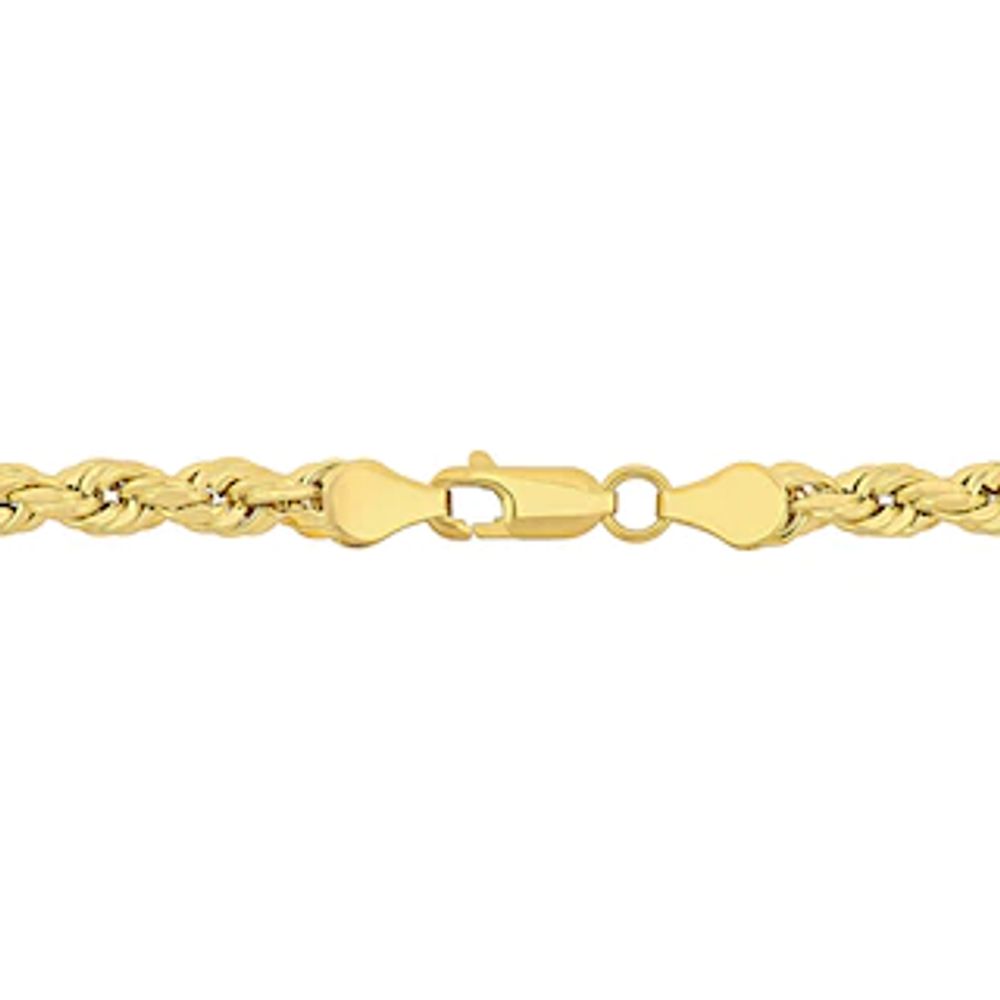 5.0mm Rope Chain Necklace in 14K Gold - 24"|Peoples Jewellers