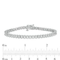 CT. T.W. Diamond Tennis Bracelet in 10K White Gold