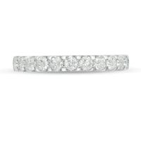 0.58 CT. T.W. Diamond Anniversary Band in 10K White Gold|Peoples Jewellers