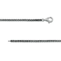 1.00 CT. T.W. Black Diamond Tennis Bracelet in Sterling Silver - 7.5"|Peoples Jewellers