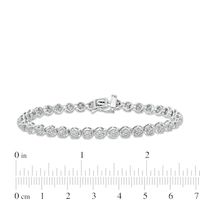 1.00 CT. T.W. Composite Diamond Tennis Bracelet in 10K White Gold|Peoples Jewellers