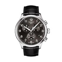 Men's Tissot XL Classic Chronograph Strap Watch with Black Dial (Model: T116.617.16.057.00)|Peoples Jewellers