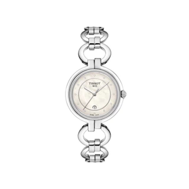 Ladies' Tissot Flamingo Watch with Mother-of-Pearl Dial (Model: T094.210.11.116.00)|Peoples Jewellers