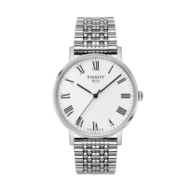 Men's Tissot Everytime Watch with White Dial (Model: T109.410.11.033.00)|Peoples Jewellers