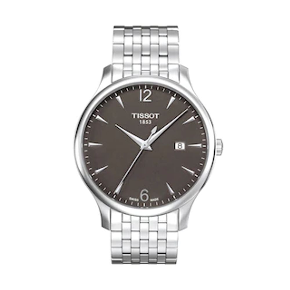 Men's Tissot Tradition Watch with Grey Dial (Model: T063.610.11.067.00)|Peoples Jewellers