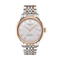 Men's Tissot Le Locle Powermatic 80 Automatic Two-Tone Watch with Silver-Tone Dial (Model: T006.407.22.033.00)|Peoples Jewellers