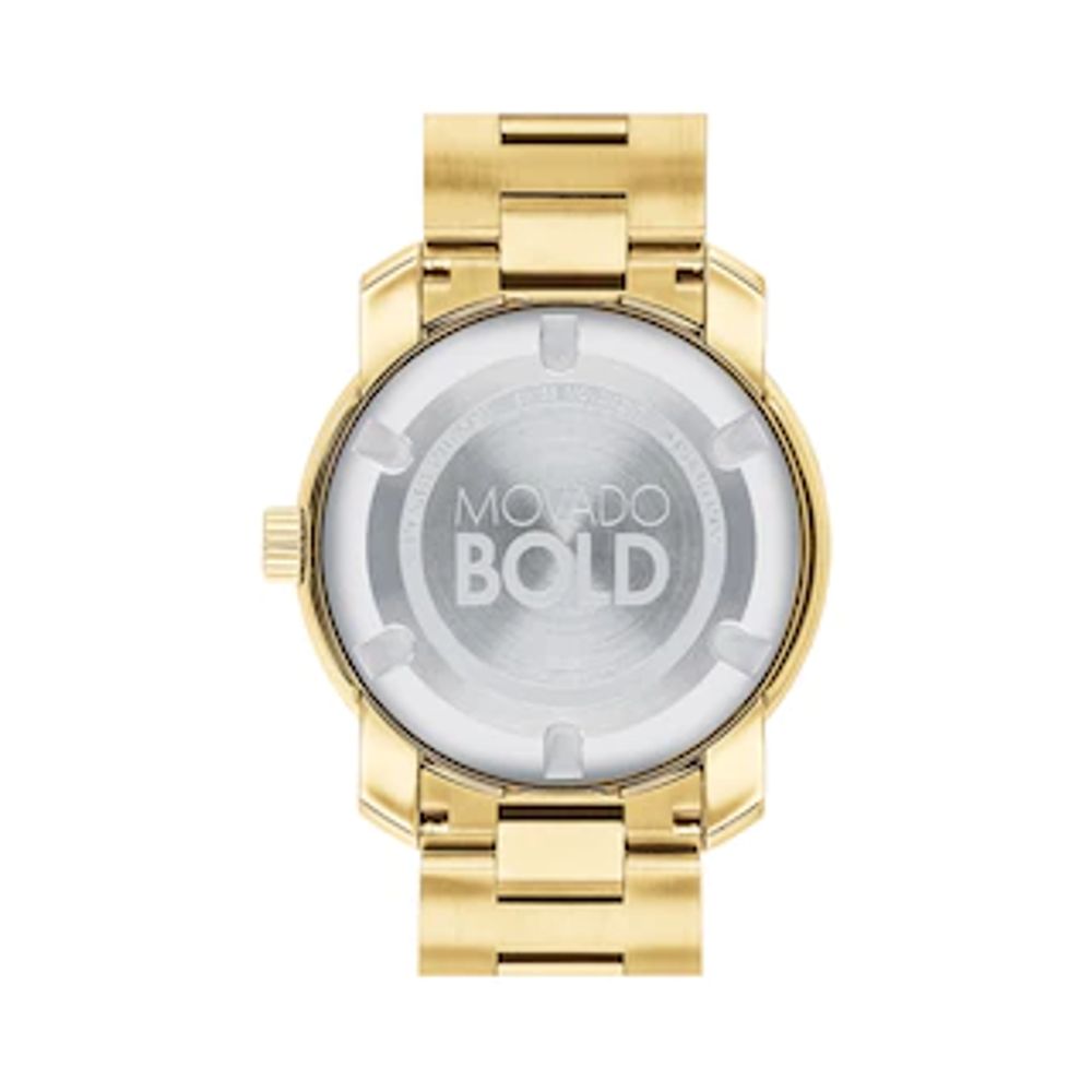 Men's Movado Bold®Crystal Gold-Tone Watch (Model: 3600665)|Peoples Jewellers