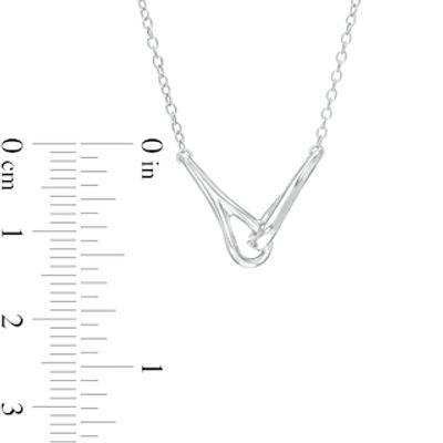 Love + Be Loved Loop Necklace in Sterling Silver|Peoples Jewellers