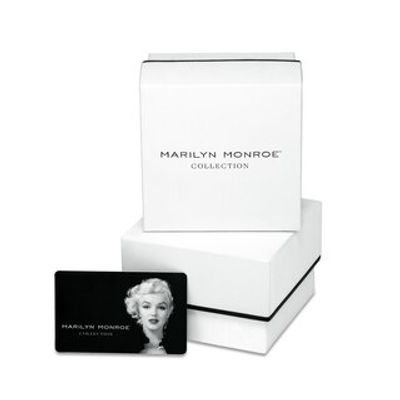 Marilyn Monroe™ Collection 0.15 CT. Diamond Solitaire Linear Ribbon Pendant in Sterling Silver|Peoples Jewellers