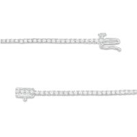 Love + Be Loved 1.00 CT. T.W. Diamond Loop Bracelet in 10K White Gold - 7.25"|Peoples Jewellers