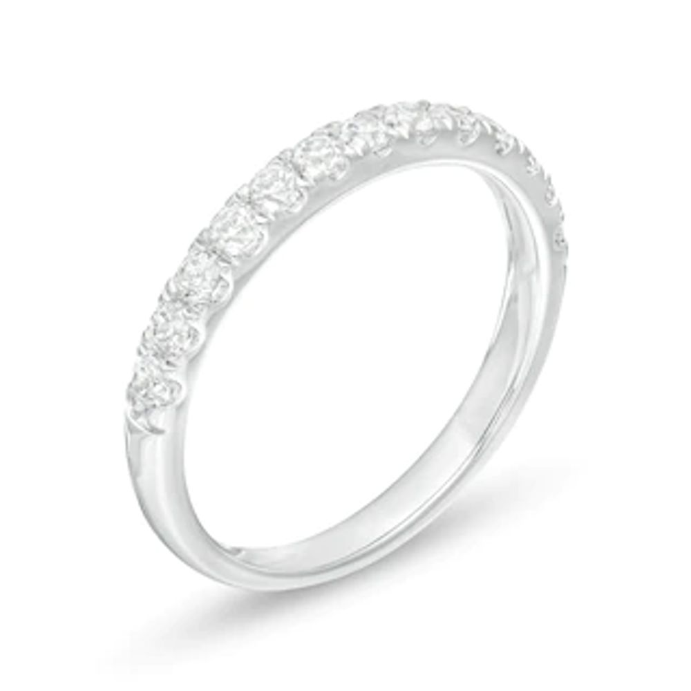 0.50 CT. T.W. Certified Lab-Created Diamond Band in 14K White Gold (F/SI2)|Peoples Jewellers