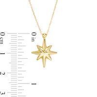 Starburst Pendant in 10K Gold|Peoples Jewellers