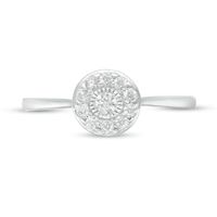 0.18 CT. T.W. Composite Diamond Promise Ring in 14K White Gold|Peoples Jewellers
