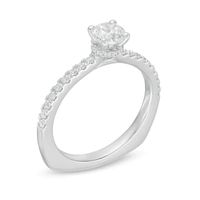 Kleinfeld® 0.69 CT. T.W. Diamond Engagement Ring in 14K White Gold|Peoples Jewellers