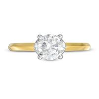 Kleinfeld® 0.98 CT. T.W. Diamond Solitaire Engagement Ring in 14K Two-Tone Gold|Peoples Jewellers