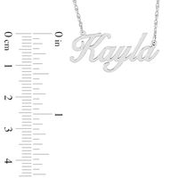 Script Name Necklace (1 Line)|Peoples Jewellers