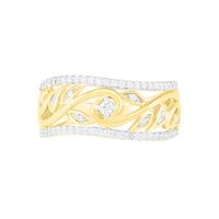 0.29 CT. T.W. Diamond Vine Ring in 10K Gold|Peoples Jewellers