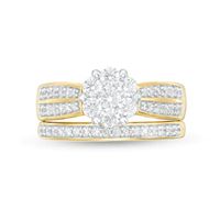 0.95 CT. T.W. Composite Diamond Bridal Set in 14K Gold|Peoples Jewellers