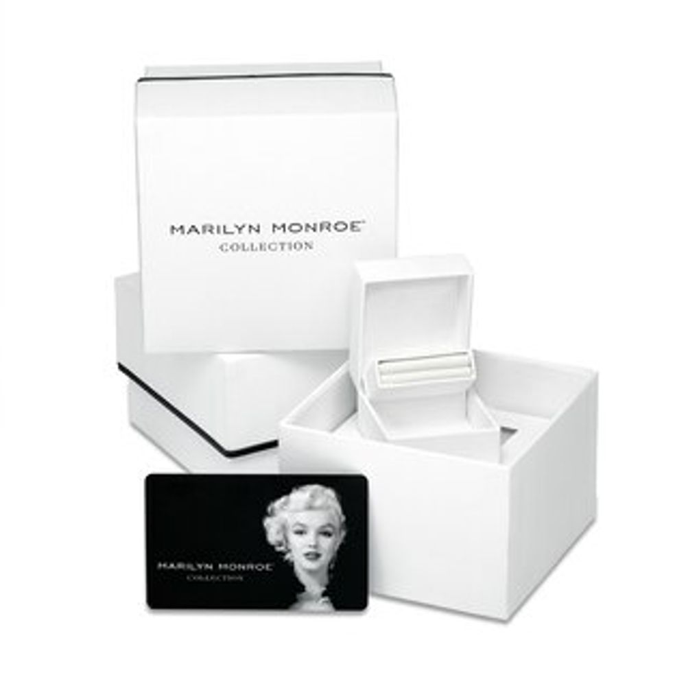 Marilyn Monroe™ Collection 0.70 CT. T.W. Diamond Cushion Frame Engagement Ring in 14K White Gold|Peoples Jewellers