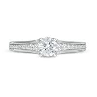 Peoples Private Collection 0.75 CT. T.W. Certified Diamond Engagement Ring in 14K Gold (F/I1)|Peoples Jewellers