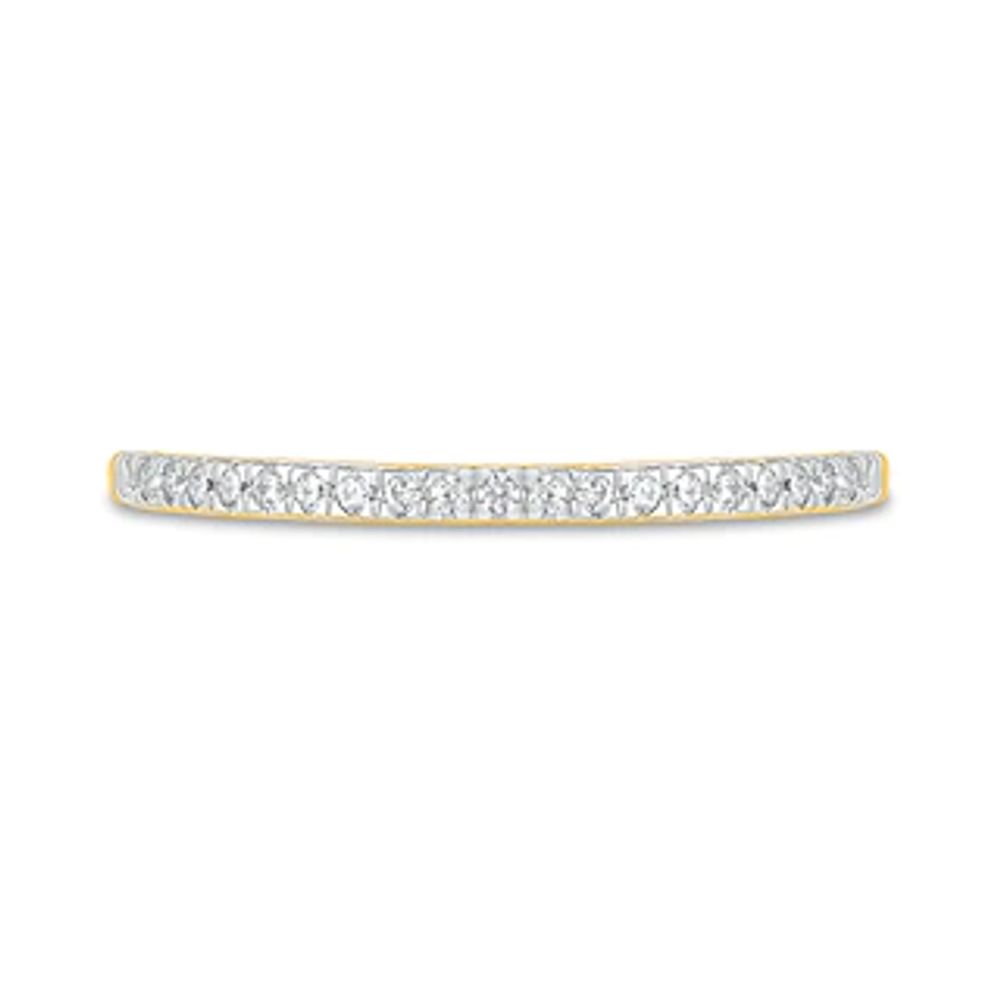 0.95 CT. T.W. Diamond Tilted Frame Vintage-Style Bridal Set in 10K Gold|Peoples Jewellers