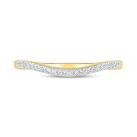 0.69 CT. T.W. Marquise Diamond Scallop Edge Frame Vintage-Style Bridal Set in 10K Gold|Peoples Jewellers